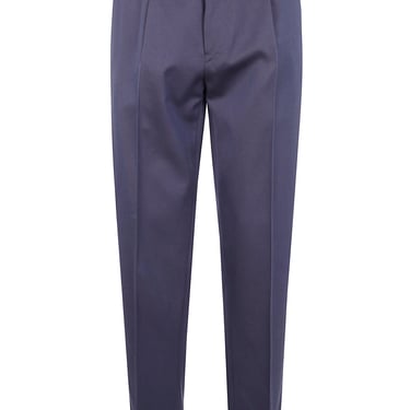 Zegna Men Cotton And Wool Pants