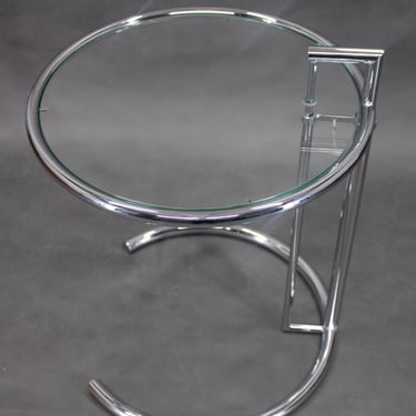 1970s Eileen Gray E 1027 Adjustable Table,Germany / Mid-Century / Vintage Table / 