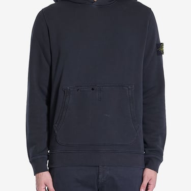 Stone Island Men Cotton Hoodie