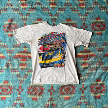 Vintage 1999 Nascar Michigan Racing T Shirt 