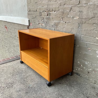Danish Modern Teak Media Cabinet