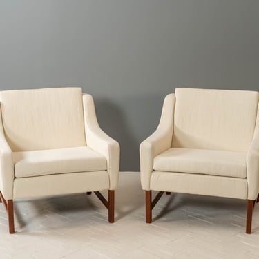 Pair of Fredrik Kayser Lounge Chairs