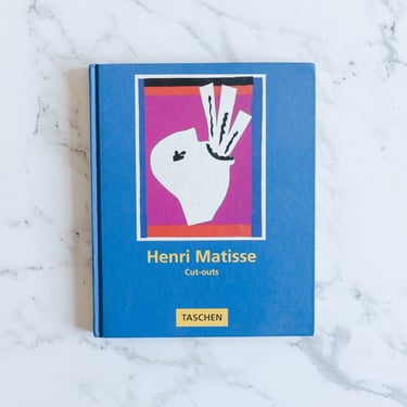 henri matisse cut-outs vintage book