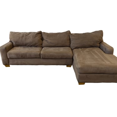 Crate & Barrel Axis Chaise Sectional