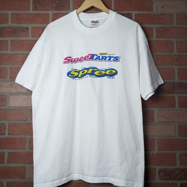 Vintage 90s Sweetarts Spree ORIGINAL Candy Promo Tee - Extra Large 