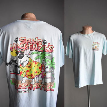 1980s Spuds Mackenzie Bud Light Tee 