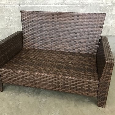 Woven Outdoor Patio Couch (Seattle)