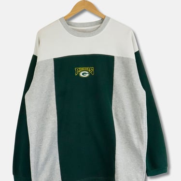 Vintage NFL Packers Colour Block Crewneck Sweatshirt