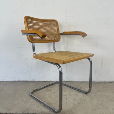 Mid Century Italian Cesca Arm Chair