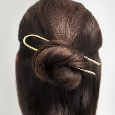 CAY Brass Hair Pin