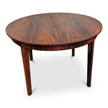 Round Rosewood Dining Table w 2 Leaves - 0823101