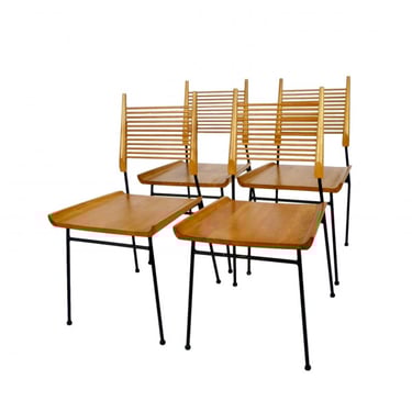 Set of 4 Paul McCobb Shovel Chairs