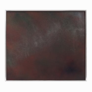 Abstract Painting on Illustration Board Vintage 