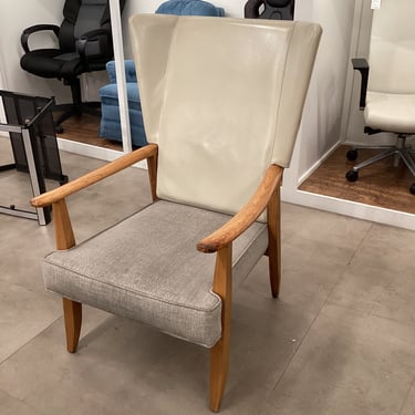 Cream Wingback Chair