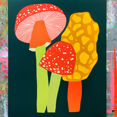 Mushrooms Inkjet Print 