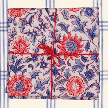 Suzette à Table | Eden Cobalt Napkins | S/4