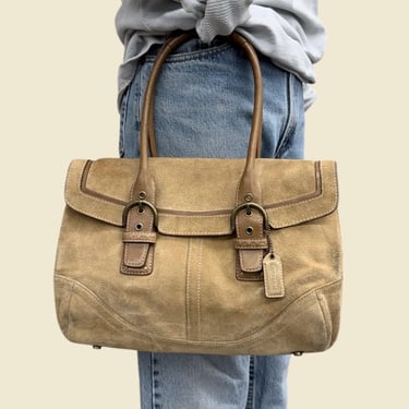 Vintage Coach Soho Signature Shoulder Bag Retro 2000s | Retrospect