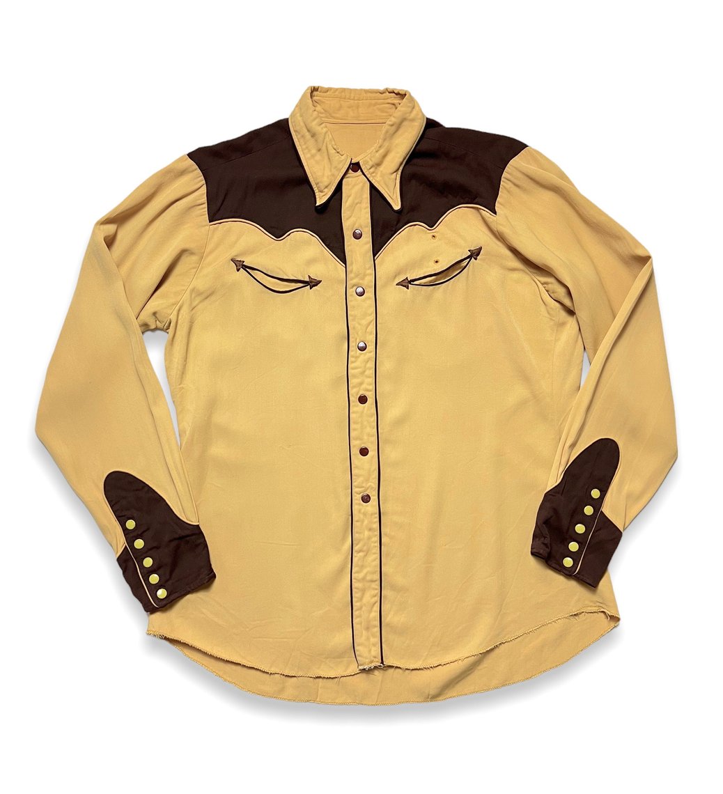 ▪️50's【WOLFE'S】WESTERN SHIRT