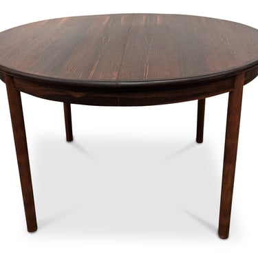 Round Rosewood Dining Table Two Leaf - 042348
