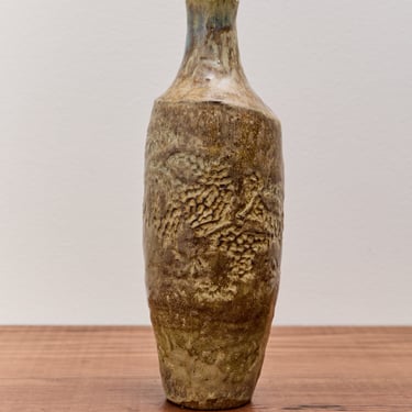 Ayame Bullock Wood-Fired Vase, Imprint