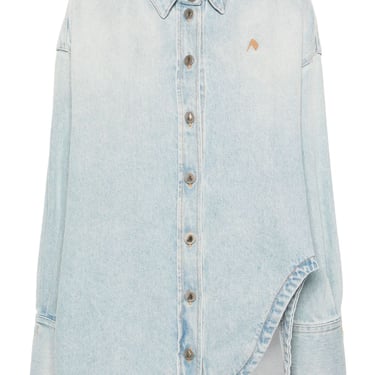 The Attico Women Denim Shirt