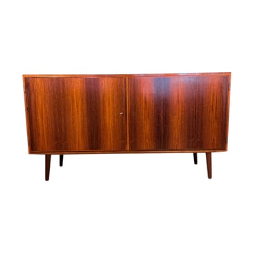 Danish Mid-Century Rosewood Credenza by Carlo Jensen for Hundevad & Co, 1960s