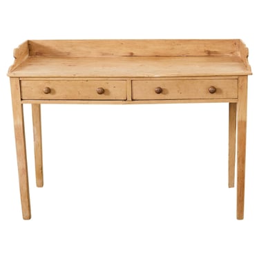 Country English Pine Farmhouse Desk or Writing Table