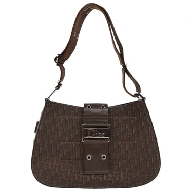Christian Dior 2002 Brown Trotter Street Chic Shoulder Bag