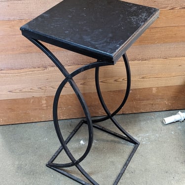 Small Metal Side Table or Plant Stand