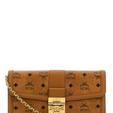 Mcm Women Printed Canvas Wallet