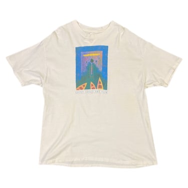 (XL) 1995 White Saint Louis Art Fair T-Shirt 022522 JF