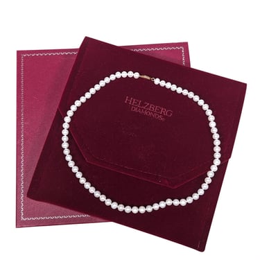 Helzberg Diamonds - Pearl Single Strand Necklace