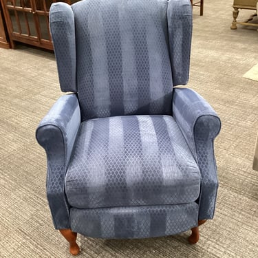 Blue Power Recliner