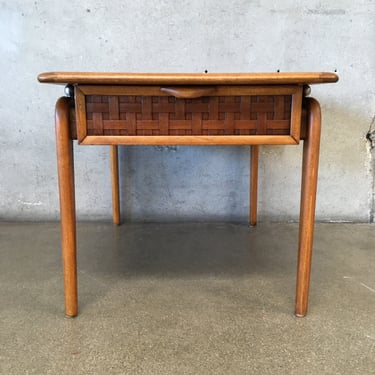 Mid Century Modern Lane &quot;Perception&quot; Side Table Designed By Andre Bus