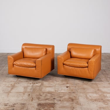 Pair of Otto Zapf Lounge Chairs for Knoll 