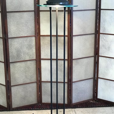Postmodern Robert Sonneman Style ‘Saturn’ Floor Lamp