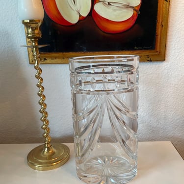 Waterford Crystal Overture 8-Inch Vase | Beautiful Glass Vase 