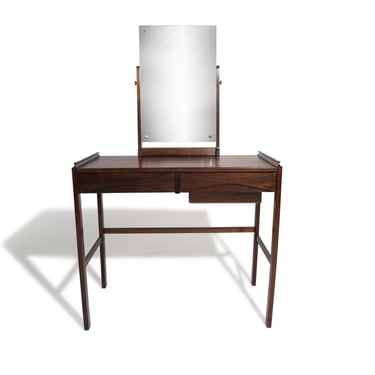 Niels Clausen Danish Rosewood Petite Vanity