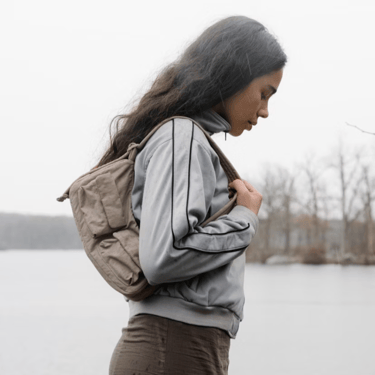 Baggu | Cargo Shoulder Bag in Dove