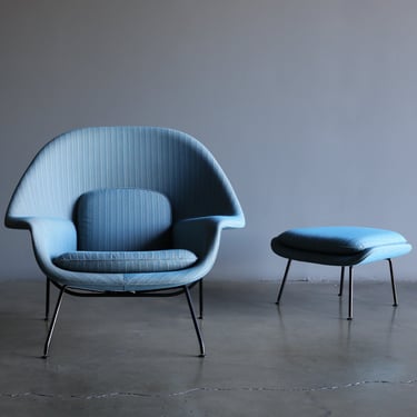Eero Saarinen Womb Chair & Ottoman for Knoll