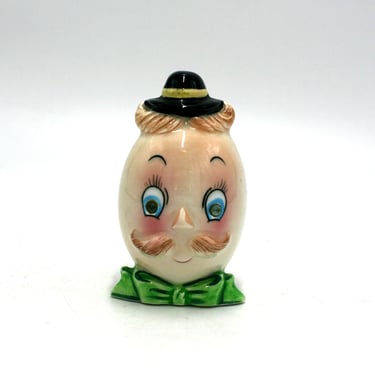 vintage Anthropomorphic Egg Shaker 