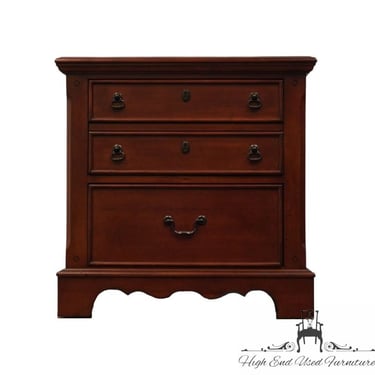 DAVIS INTERNATIONAL Cherry Contemporary Traditional 27" Two Drawer Nightstand B3122-402 