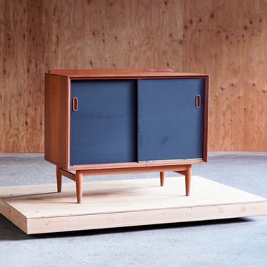 Arne Vodder Danish Teak Two Door Cabinet by Sibast Furniture 