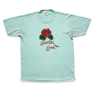 Vintage 1980s LORETTA LYNN T-Shirt ~ fits M ~ Country Music ~ Album / Tour / Band ~ Soft / Thin / Worn-In ~ 