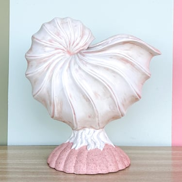 Pretty in Pink Shell Cachepot