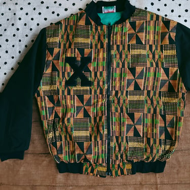 Vintage Malcolm X Bomber jacket