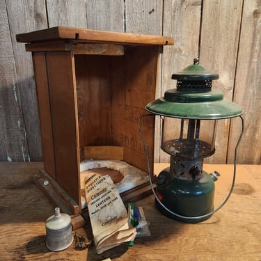 Vintage Coleman Lantern in a Box