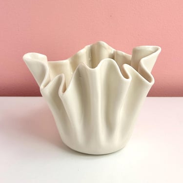 Ceramic Handkerchief Vase 