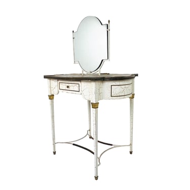 #1360 French Louis XVI Style Dressing Table / Vanity