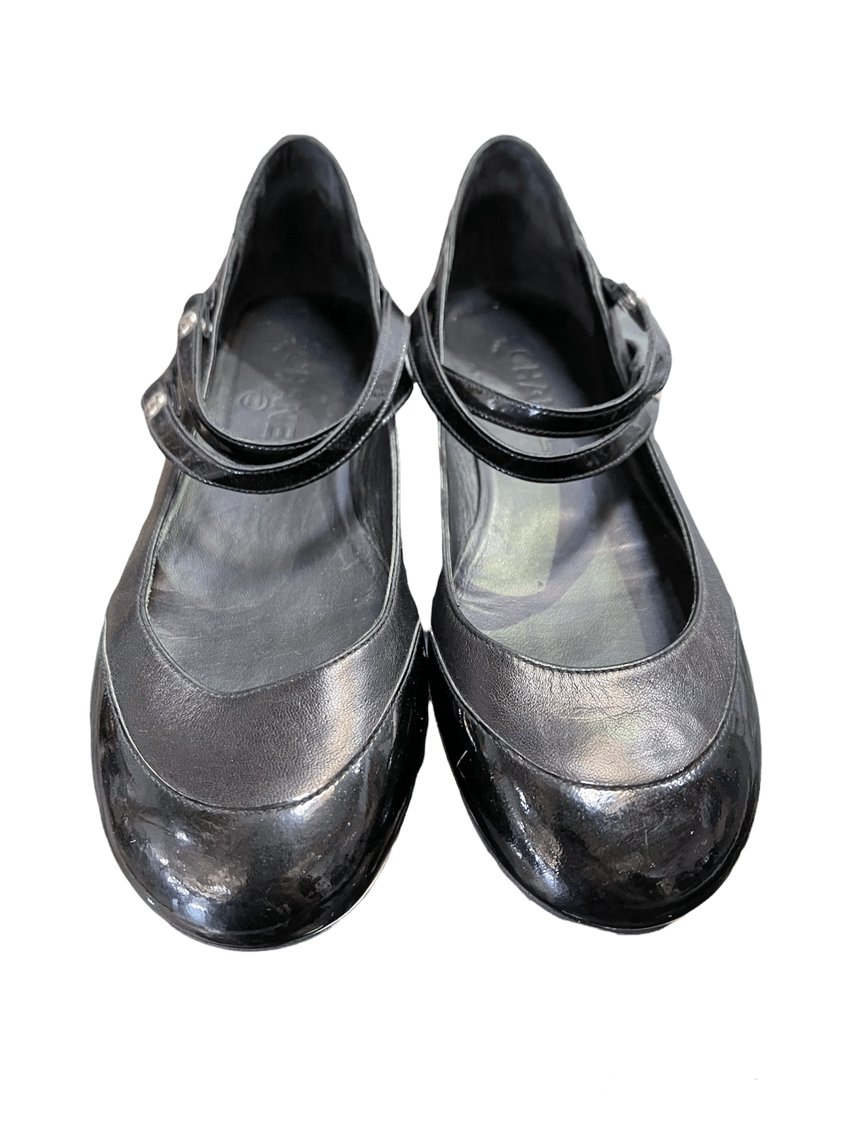 Chanel 2000s Black Patent Leather Mary Jane Shoes The Way We Wore